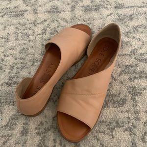 Sole society leather flats